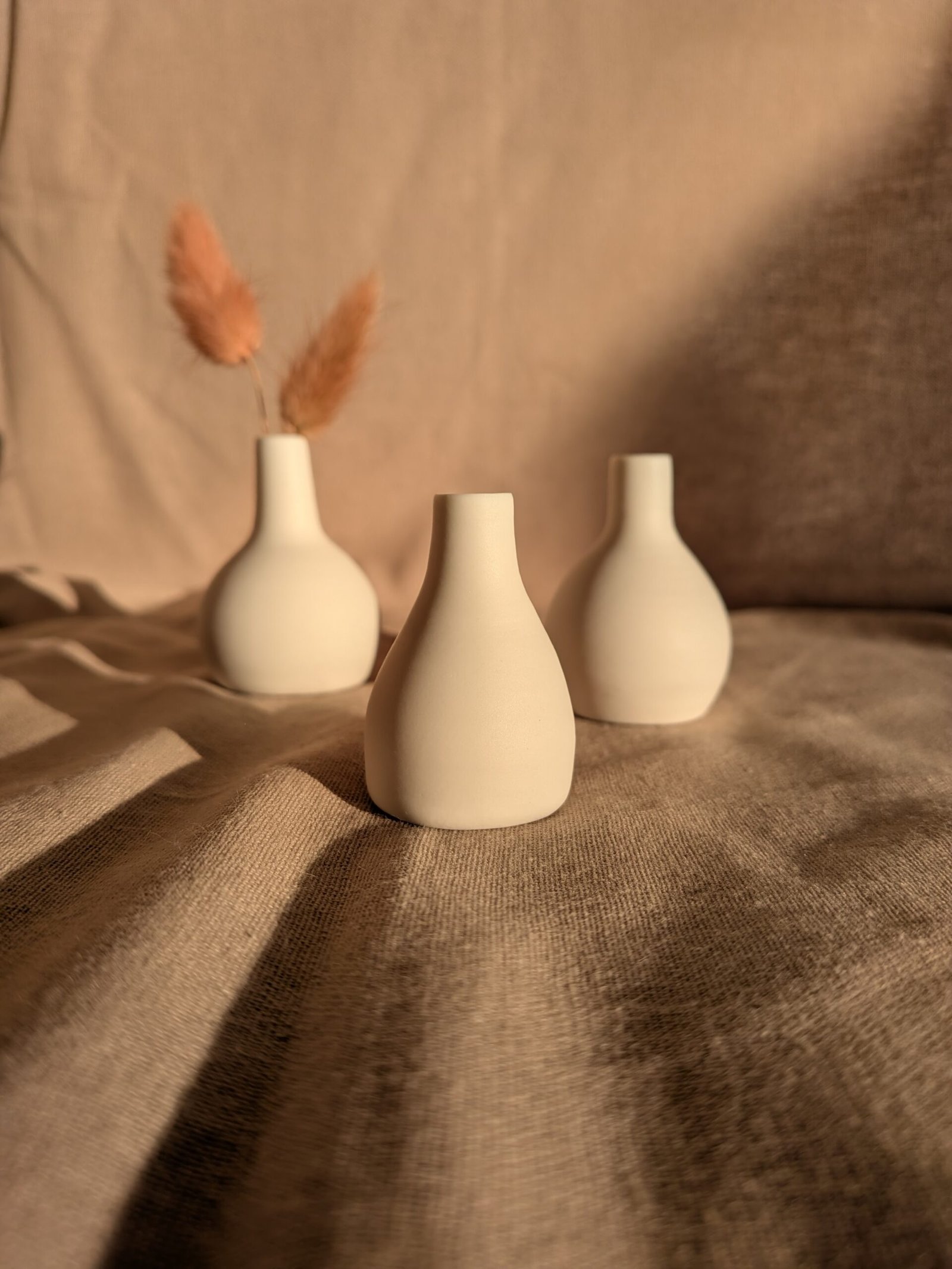Trio de mini vases