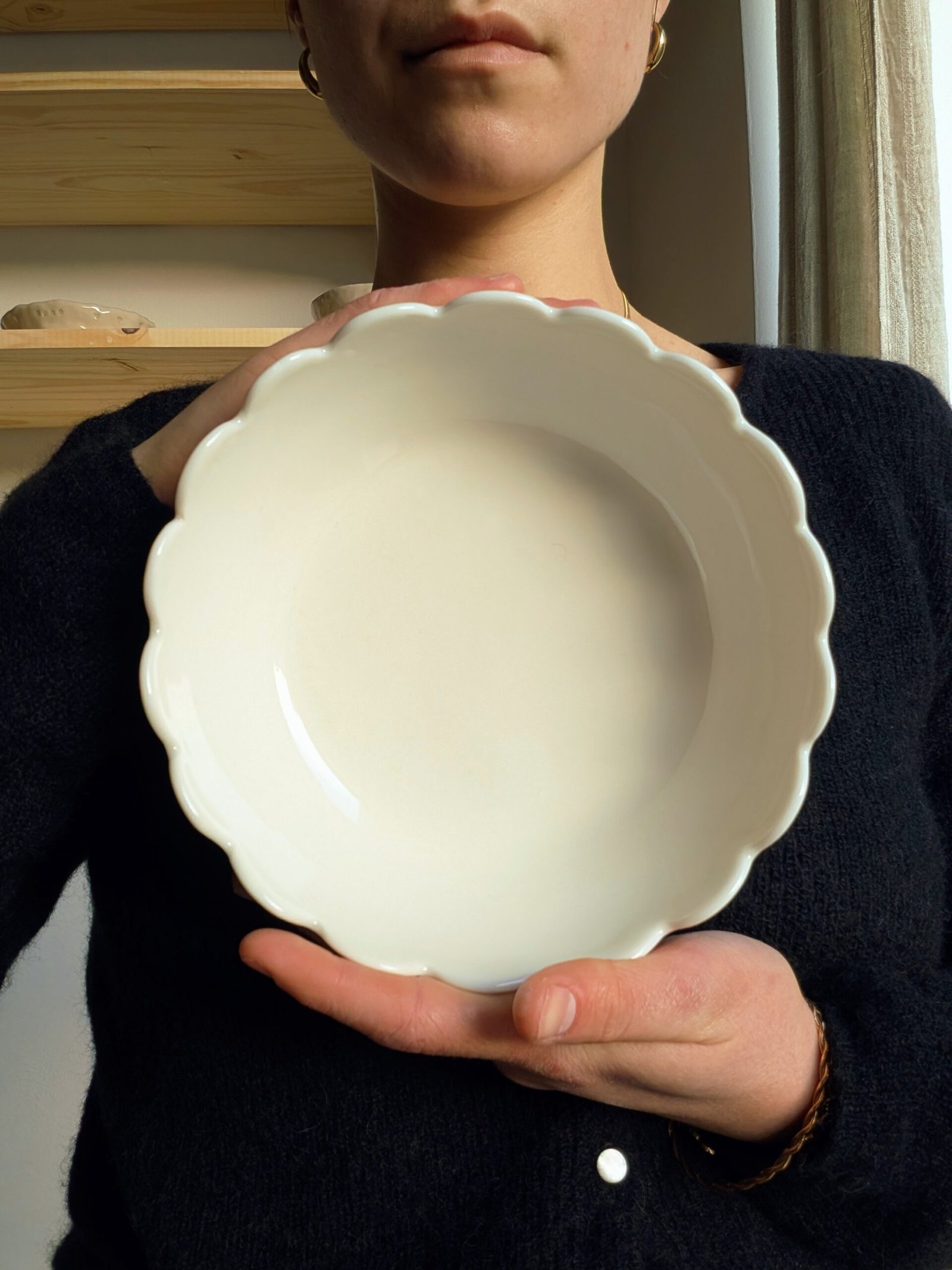 Assiette creuse Flore